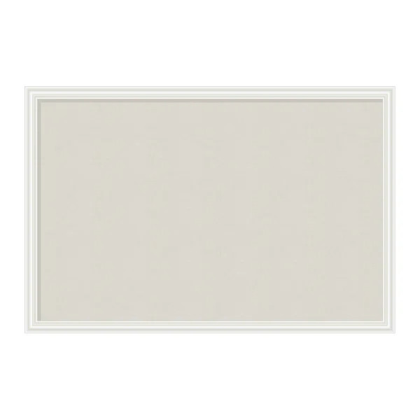 Linen Wall Mounted Bulletin Board 30" x 20" | Wayfair North America