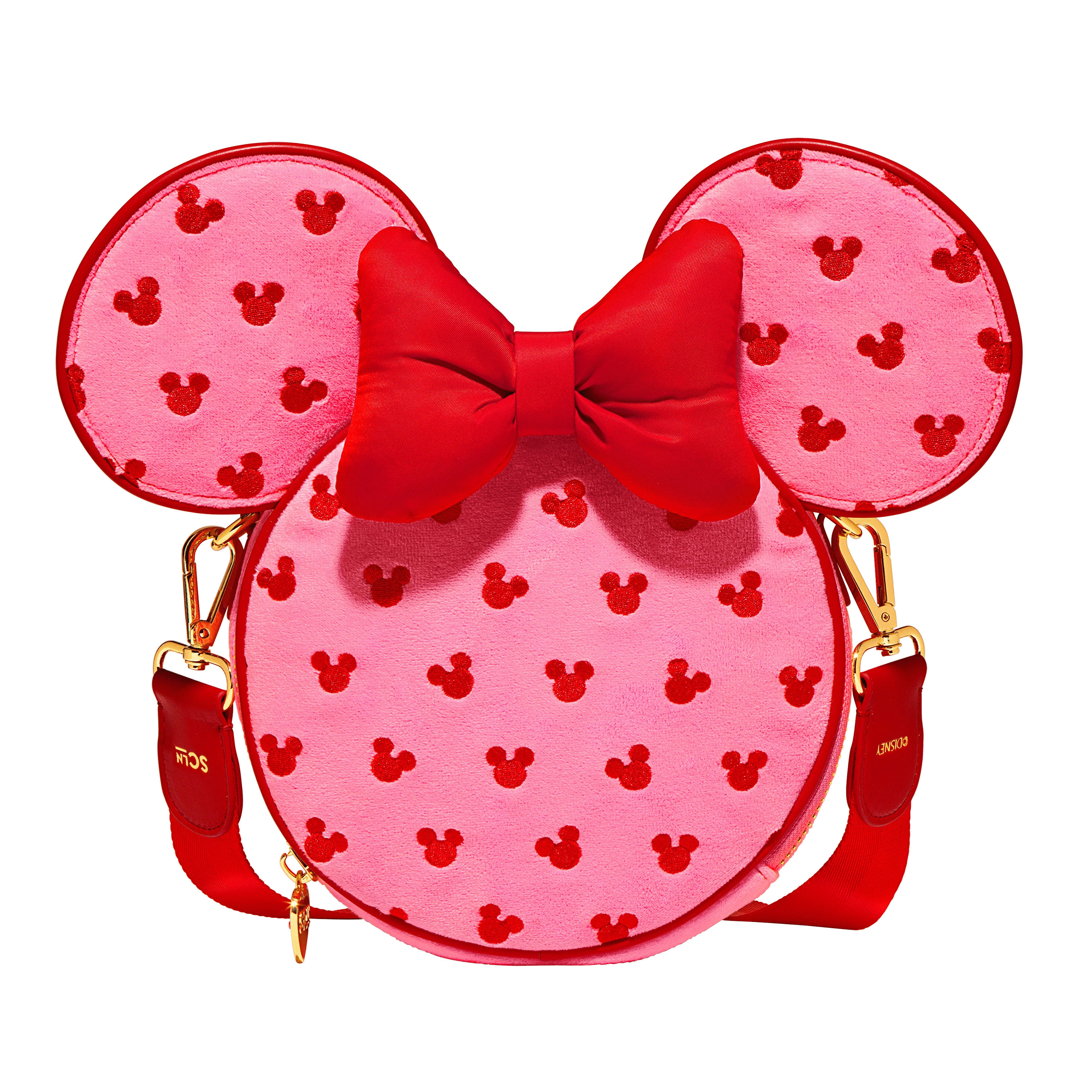 Minnie Mouse Crossbody Bag by Stoney Clover Lane Mickey Pink/Red Nylon | Stoney Clover Lane