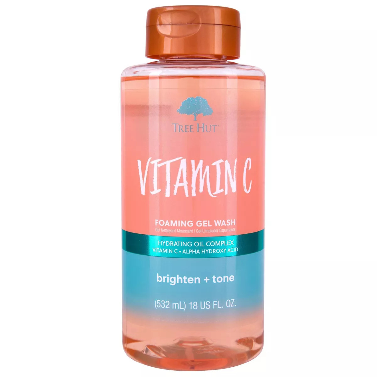 Tree Hut Vitamin C Foaming Gel Body Wash - Grapefruit, Orange, Citrus & Lemon - 18 fl oz | Target