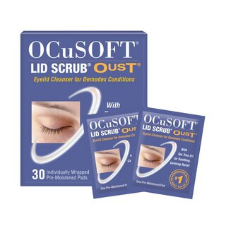 OCuSOFT Lid Scrub Oust Eyelid Cleanser, 30 CT | CVS Health