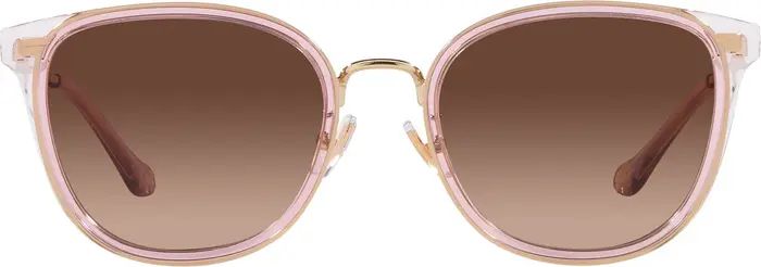 COACH 54mm Polarized Gradient Square Sunglasses | Nordstrom | Nordstrom