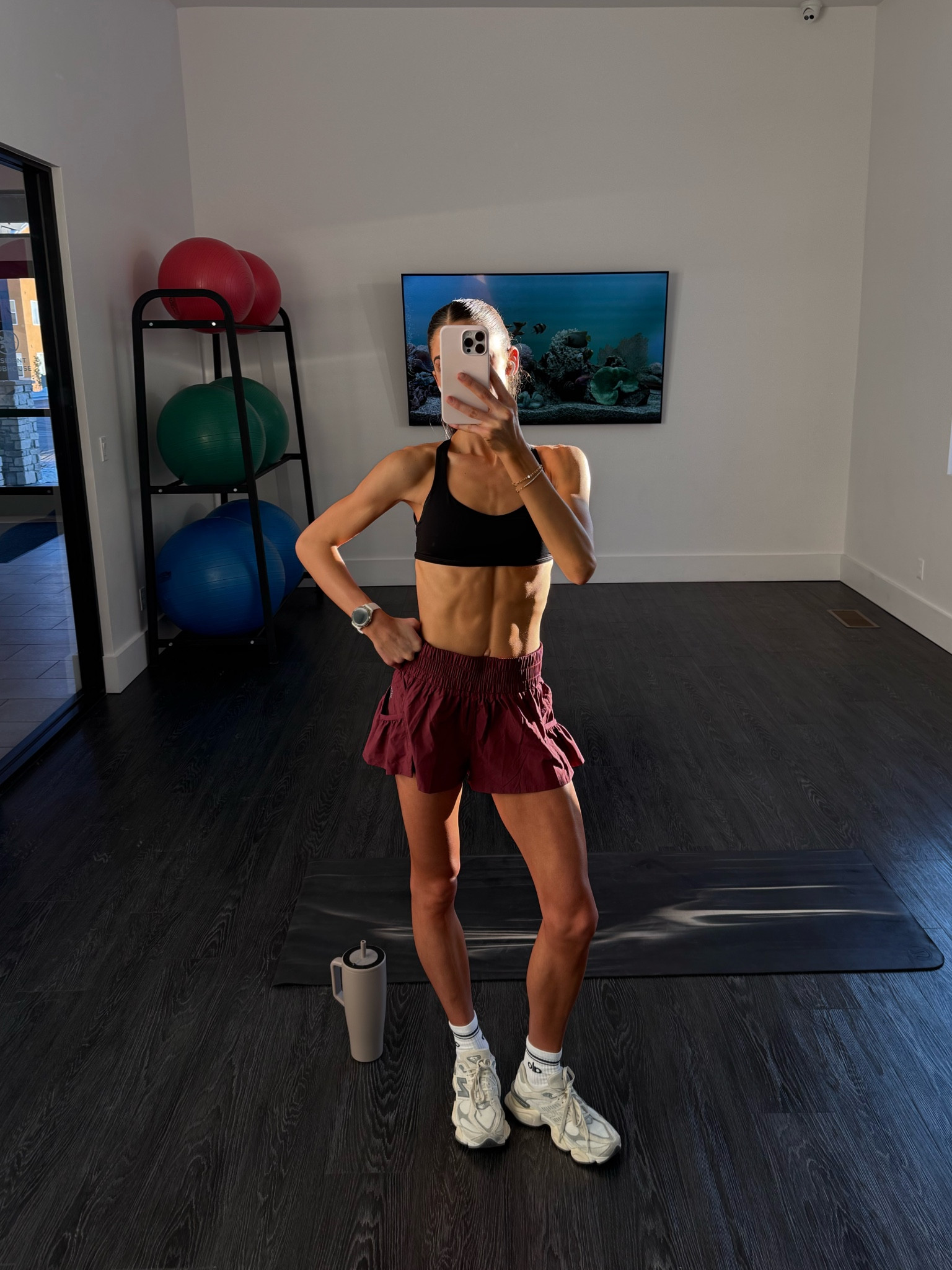 size 4 in bra & XS in shorts! 

#LTKFitness