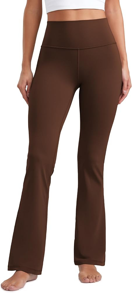 CRZ YOGA Butterluxe Flare Leggings 29"/30.5"/32"/33.5" - High Waist Bootcut Wide Leg Lounge Women... | Amazon (US)