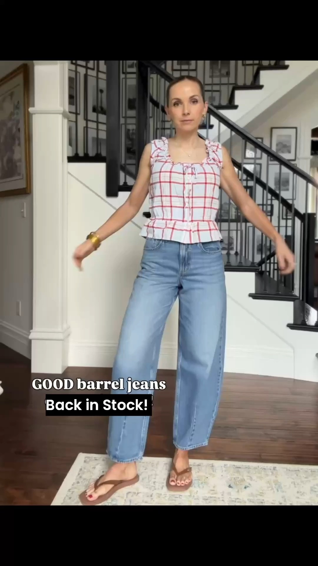 @Target barrel jeans were out of stock for months but say they brought them back and have them in white too!

#LTKgrwm