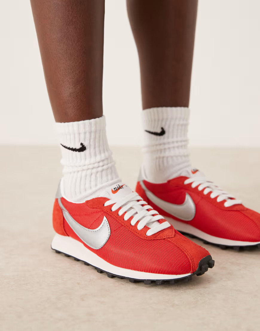 Nike LD-1000 sneakers in red and silver | ASOS (Global)