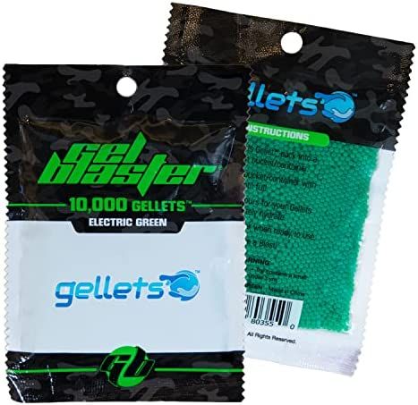 Gel Blaster Gellets Refill Ammo – Made for Gel Blaster Water Blasters – Eco Friendly, Non-Toxic, Bio | Amazon (US)