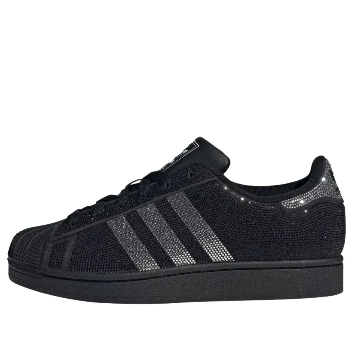 (WMNS) adidas Superstar II 'Core Black Silver Metallic Off White' IH4200 | KICKS CREW