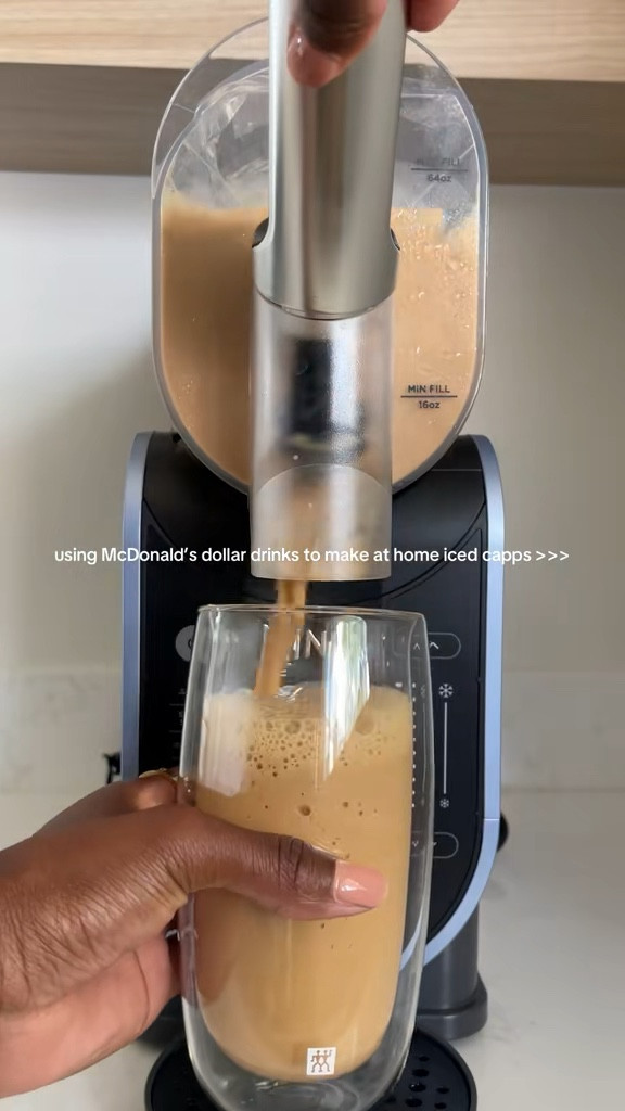 Making at home iced capps using the Ninja Slushi

#LTKsale #LTKcanada #LTKhome