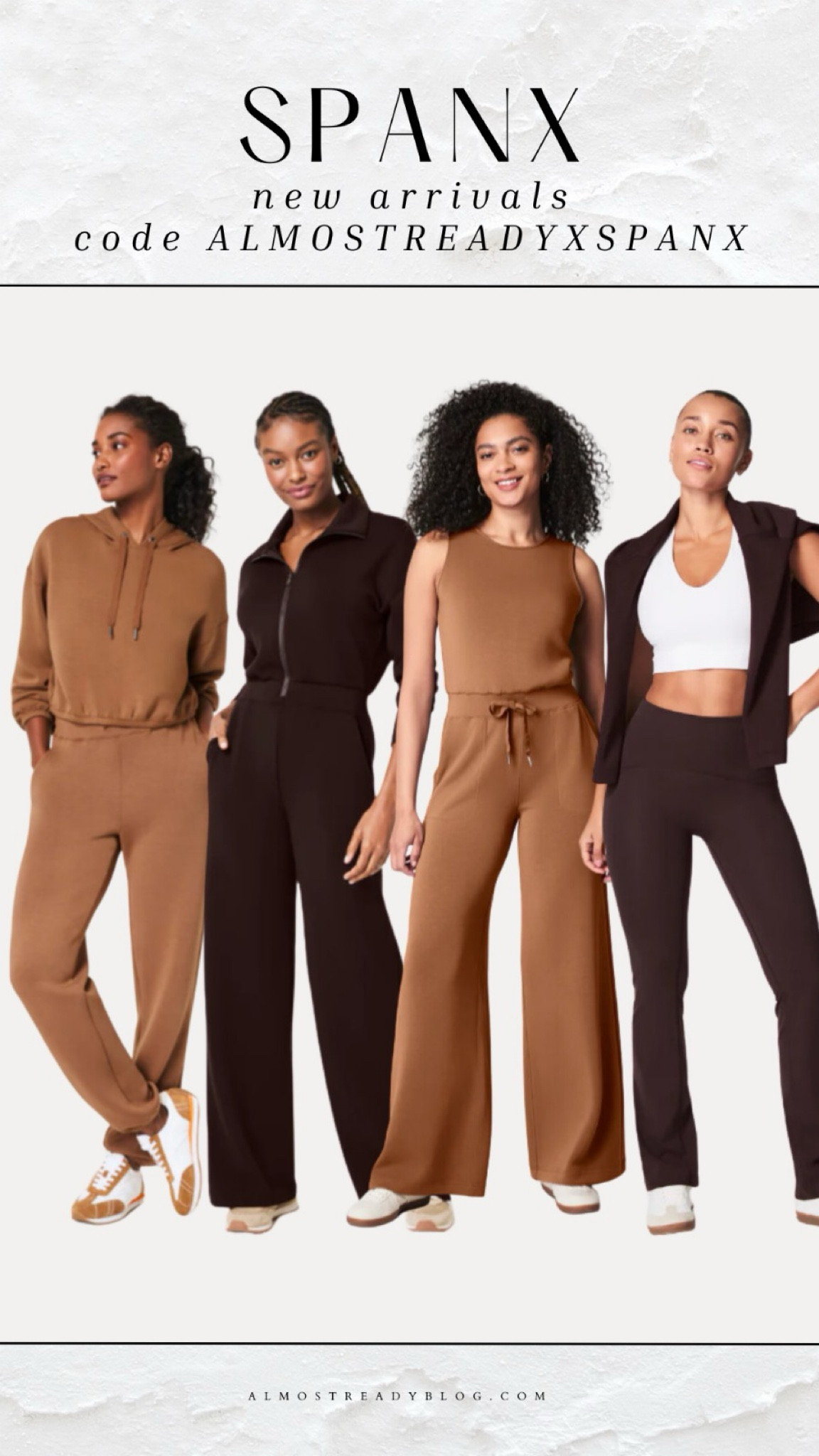 Spanx new arrivals 15% off code ALMOSTREADYXSPANX 

#LTKFindsUnder50 #LTKSaleAlert #LTKFindsUnder100
