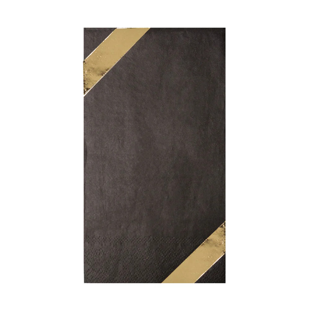 Posh Noir Guest Napkins | Jollity & CO.