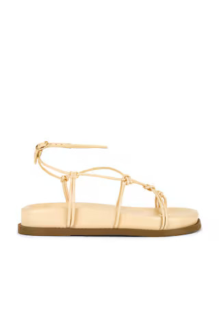 Schutz Calabria Sporty Sandal in Natural Nibs from Revolve.com | Revolve Clothing (Global)