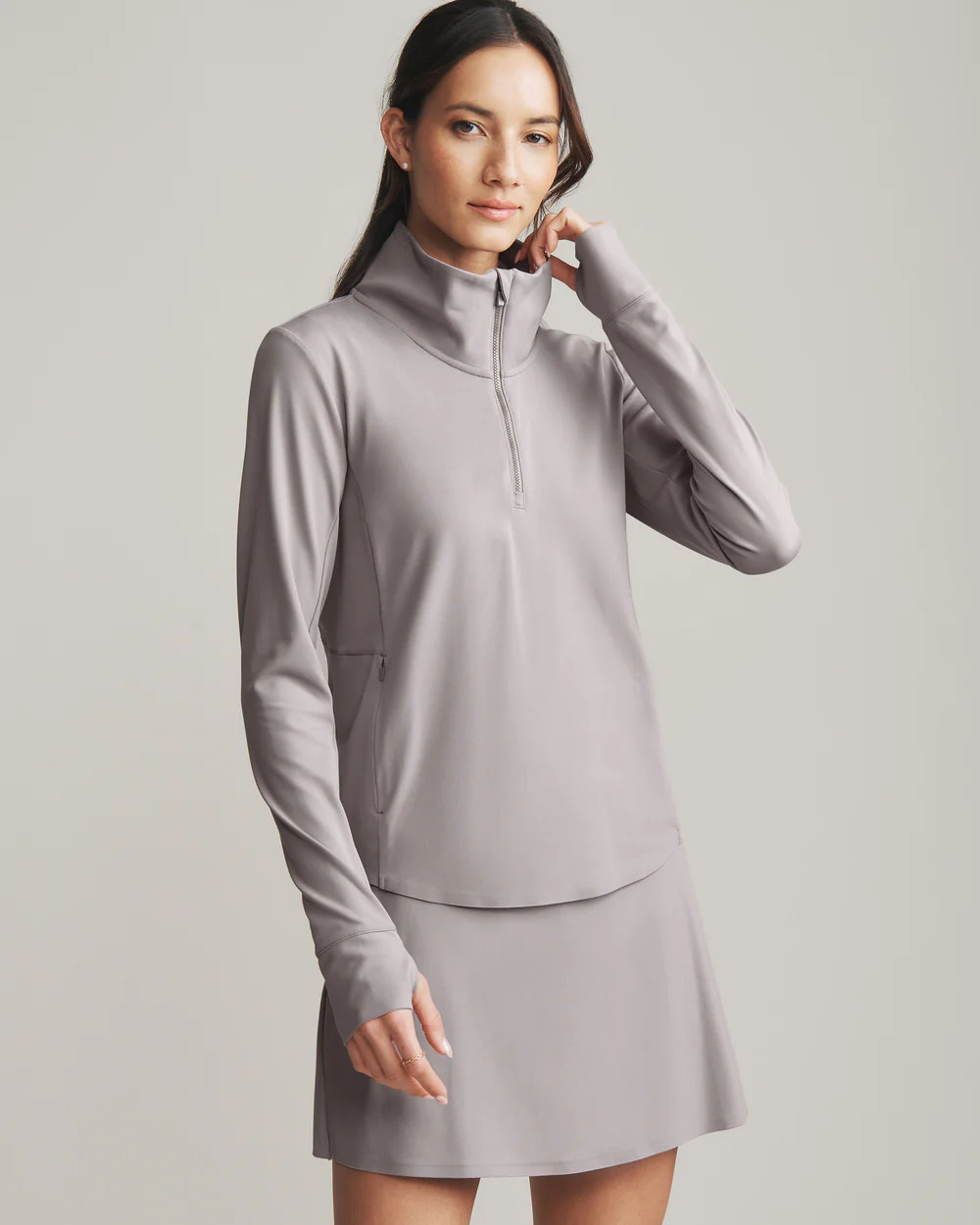 Course to Court 1/4 Zip | Rhone