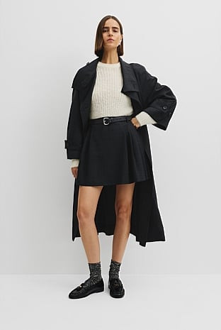 Check Pleat Skirt | Country Road