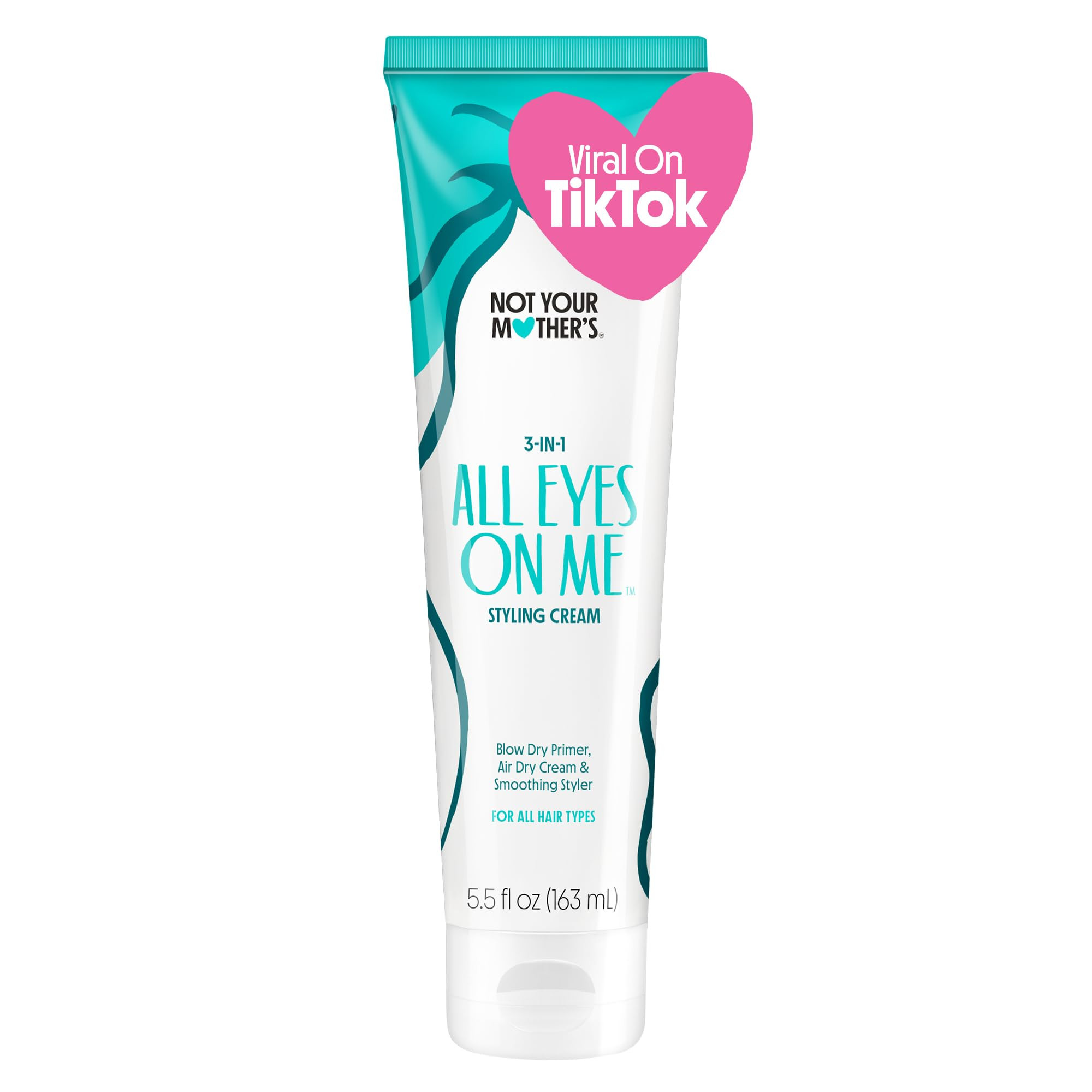 Not Your Mother's All Eyes On Me 3-in-1 Hair Styling Cream with UV Protection - Styling Cream for... | Amazon (US)