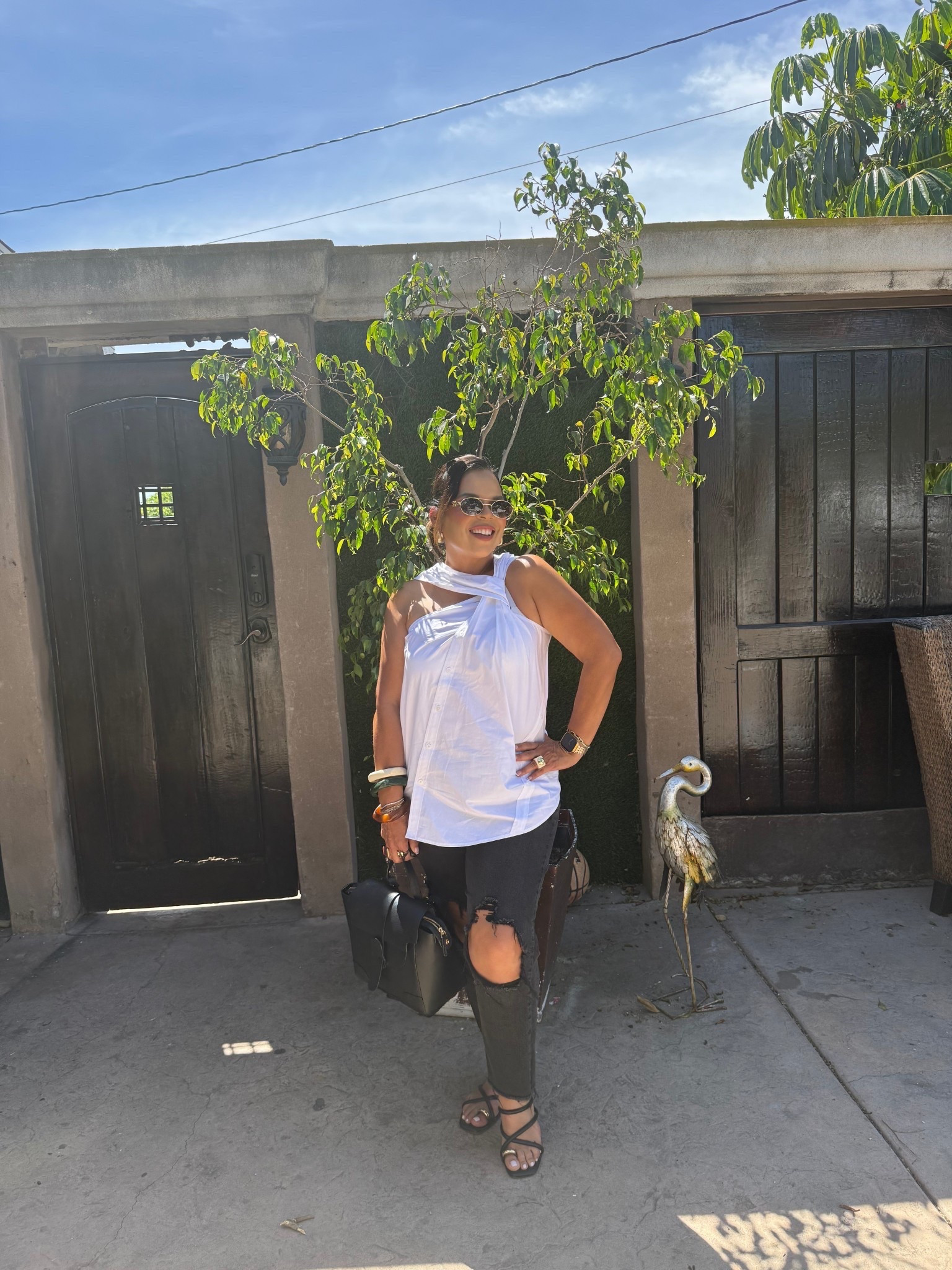 This top from Target is everything! It’s perfect for the Spring/Summer weather and it’s such a fun look! 
*Runs very oversized
Top size: S

#LTKBeauty #LTKootd #LTKMidsize