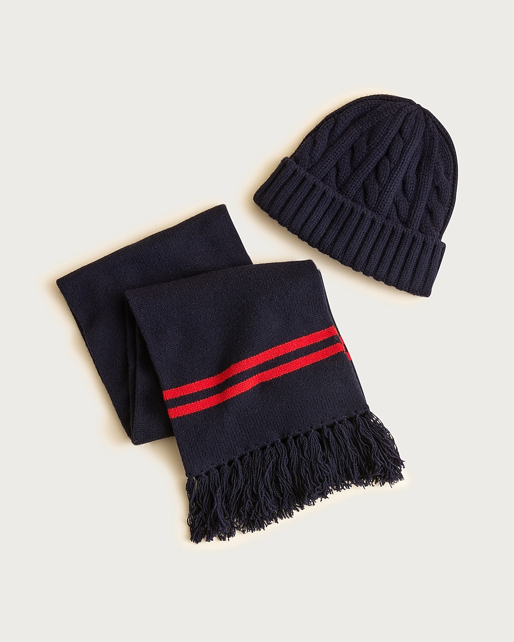 Wool beanie and scarf gift set | J. Crew US