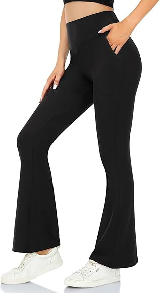 GROTEEN Flare Leggings for Women-Bootcut Yoga Pants for Women High Waisted Workout Bootleg Work P... | Amazon (US)