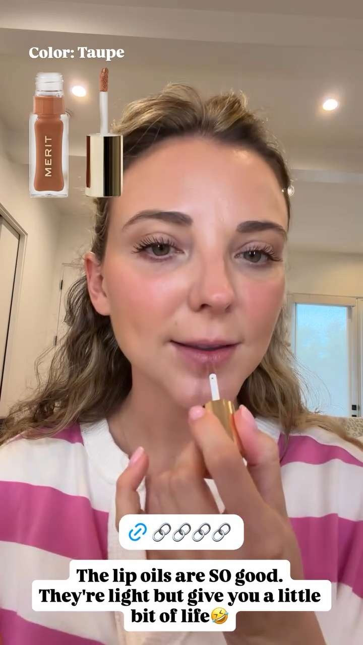 The lip oils are SO good. They're light but give you a bit of life! 

 #LTKgrwm #LTKSaleAlert #LTKBeauty