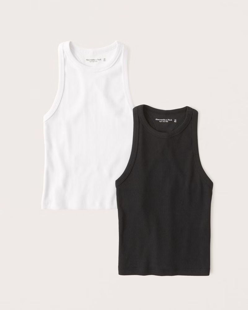 Women's 2-Pack Ribbed Scuba Tank | Women's | Abercrombie.com | Abercrombie & Fitch (US)