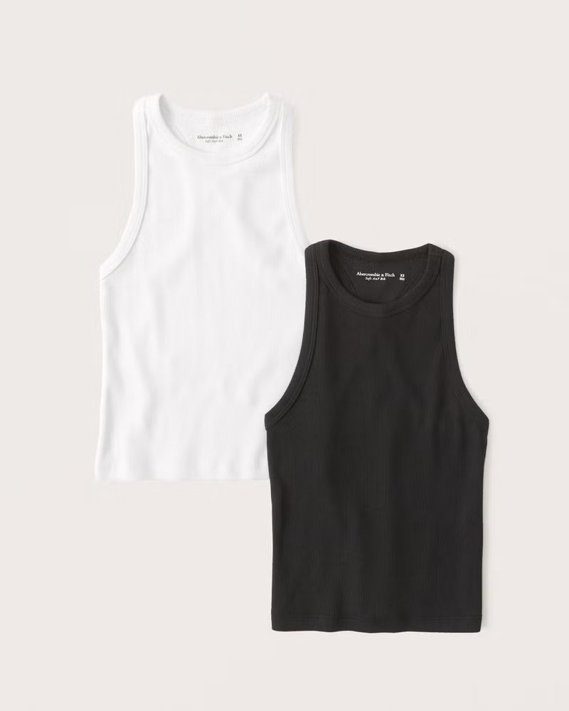 2-Pack Ribbed Scuba Tanks | Abercrombie & Fitch (US)