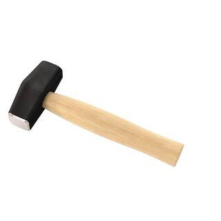 3 lb. Hickory Handle Steel Mash Hammer | The Home Depot