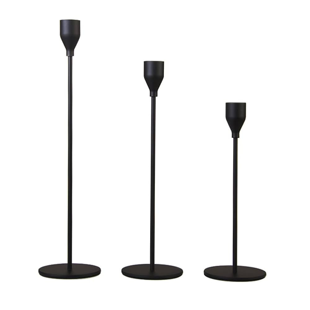 TanChihl Set of 3 Candle Holders for Tapered Candles Candlestick Holder Set for Home Decor, Dinni... | Amazon (CA)