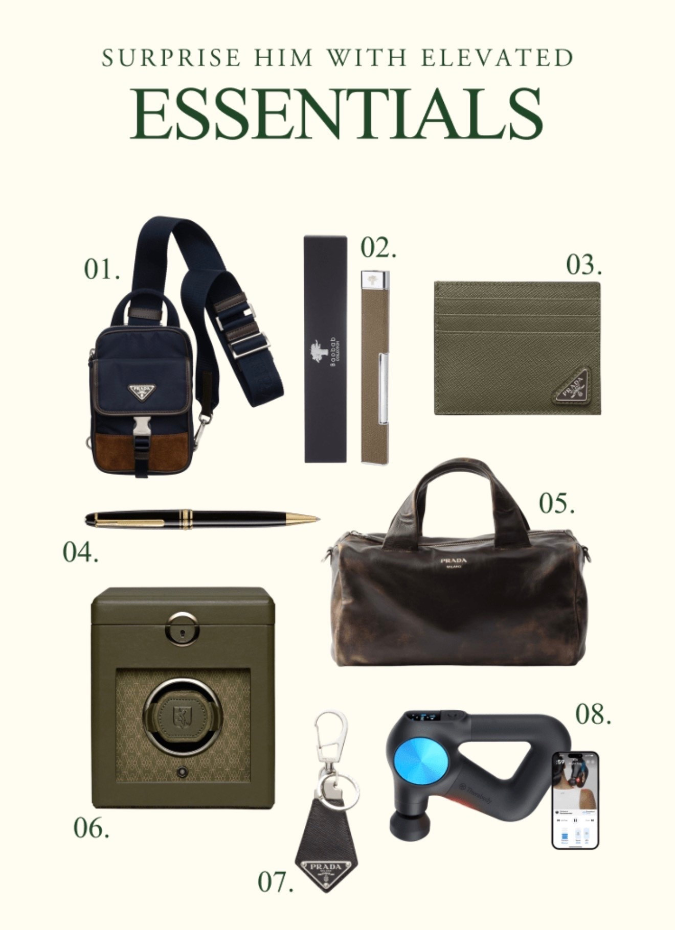 Elevated essentials he didn’t know he needed.

A curated collection of everyday favorites that bring a little luxury to his daily routine. Thoughtful, timeless, and Father’s Day approved. 👏

#LTKMens #LTKTravel #LTKgrwm