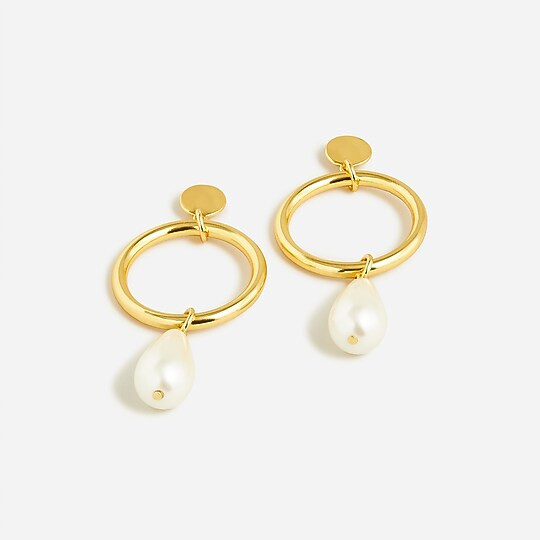 Pearl drop earrings | J. Crew US