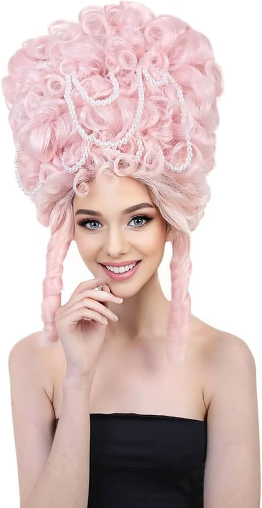 Women Beehive Wig – Elegant French Queen Style with Breathable Standard Cap – Perfect for Cos... | Amazon (US)