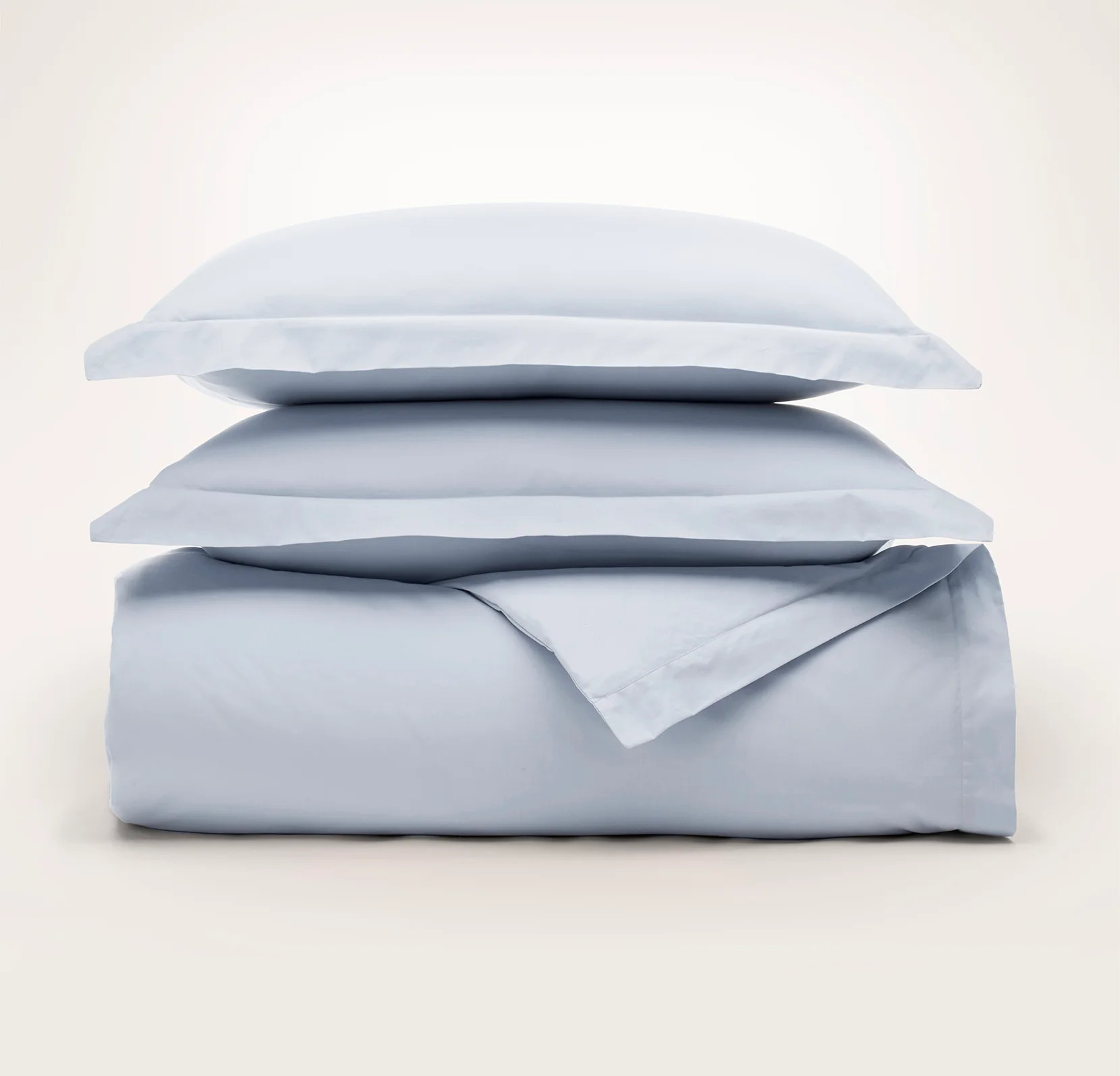Percale Hemmed Duvet Set | Boll & Branch