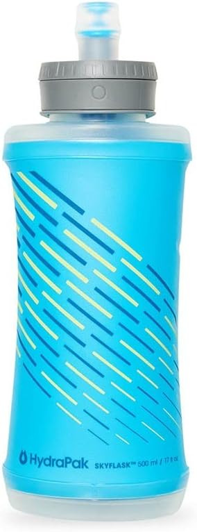 Hydrapak SkyFlask 500ml - Lightweight Collapsible Handheld Running Water Bottle Soft Flask - (500... | Amazon (US)