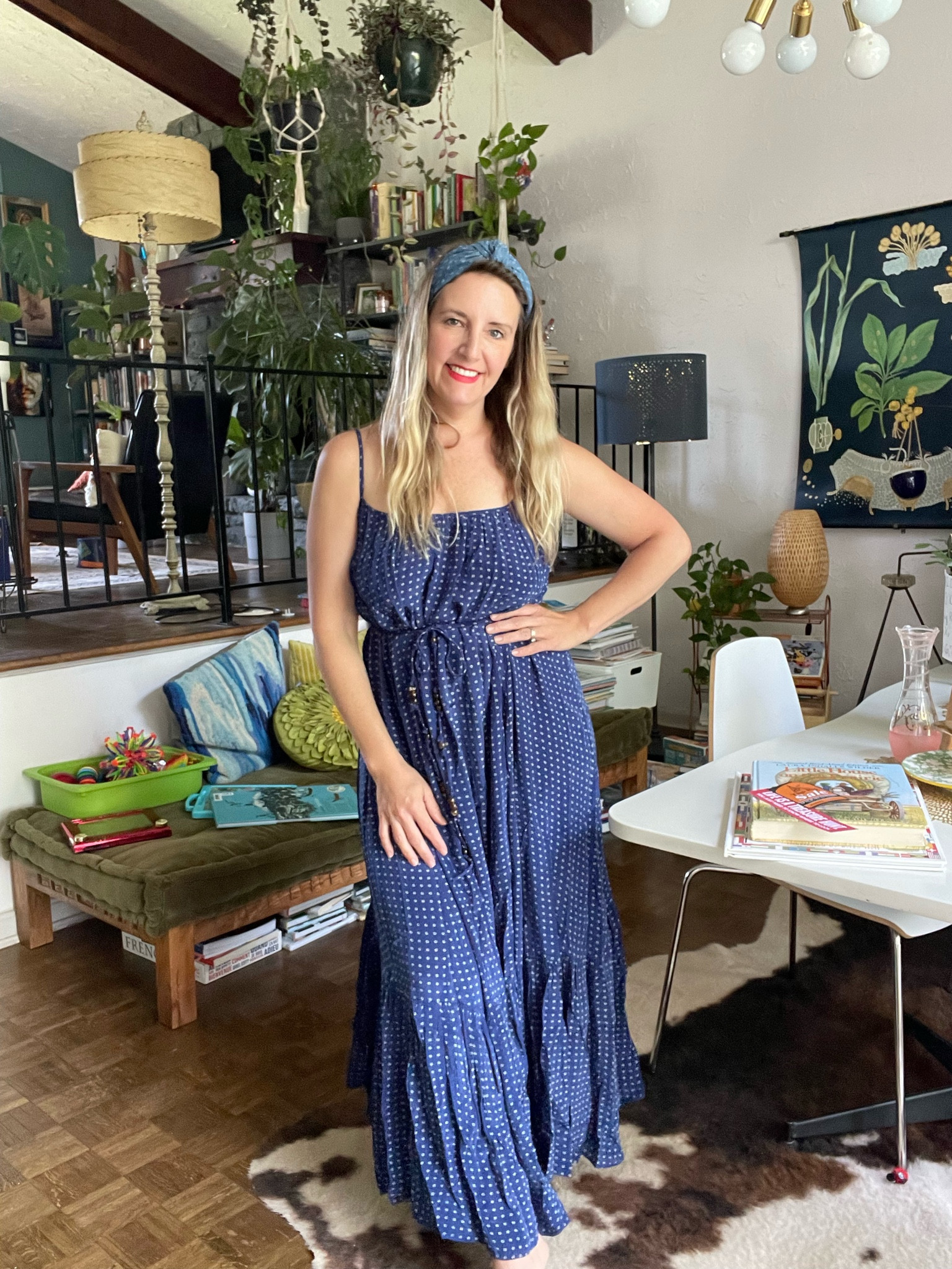 Silky breezy dress no bra needed ! It sold out in this color but there are other prints and it comes in black :)! 

#LTKstyletip