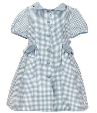 Edgehill Collection x The Broke Brooke Girls Charleston Gingham Puff Sleeve Dress | Dillard's | Dillard's