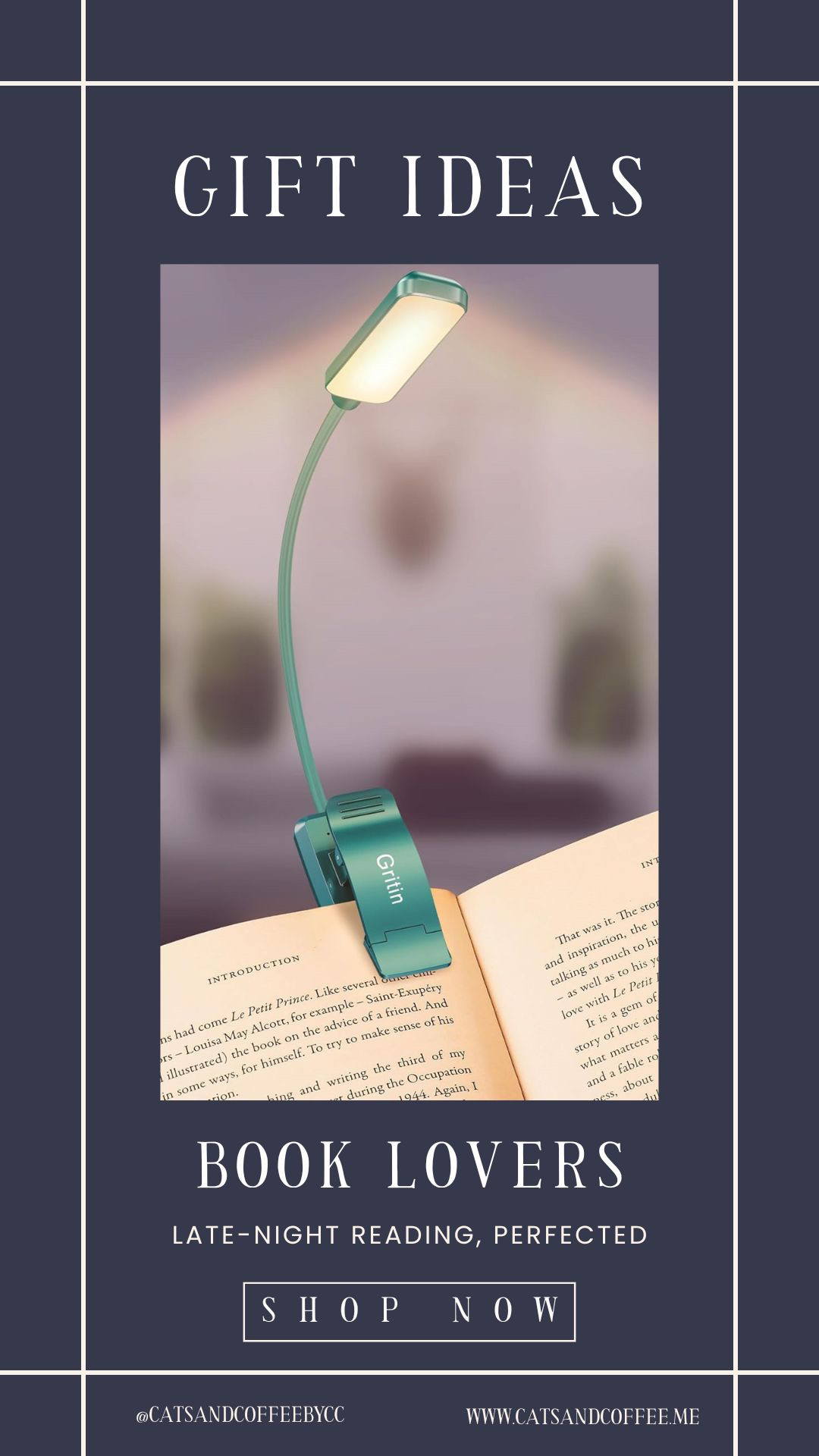 Late-Night Reading, Perfected - A must-have stocking stuffer for readers who love getting lost in a story long after dark. Sleek, rechargeable, and cozy — the perfect small holiday gift idea for the bookworm in your life (or your own nightstand). I’m also tagging more great reader favorites — like literary candles, Kindle accessories, and cozy blankets — to complete your bookish gift list. 

 #LTKGiftGuide #LTKHoliday #LTKHome