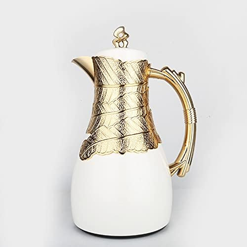 Insulated Coffee Carafe, 32 oz, Luxury Moroccan-Style Vacuum Insulated Thermos Flask with Spout, ... | Amazon (US)