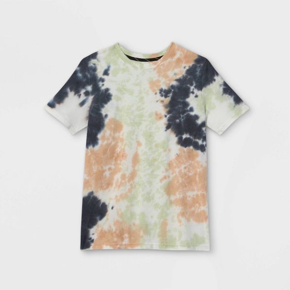 Boys' Tie-Dye Short Sleeve T-Shirt - art class™ Black | Target