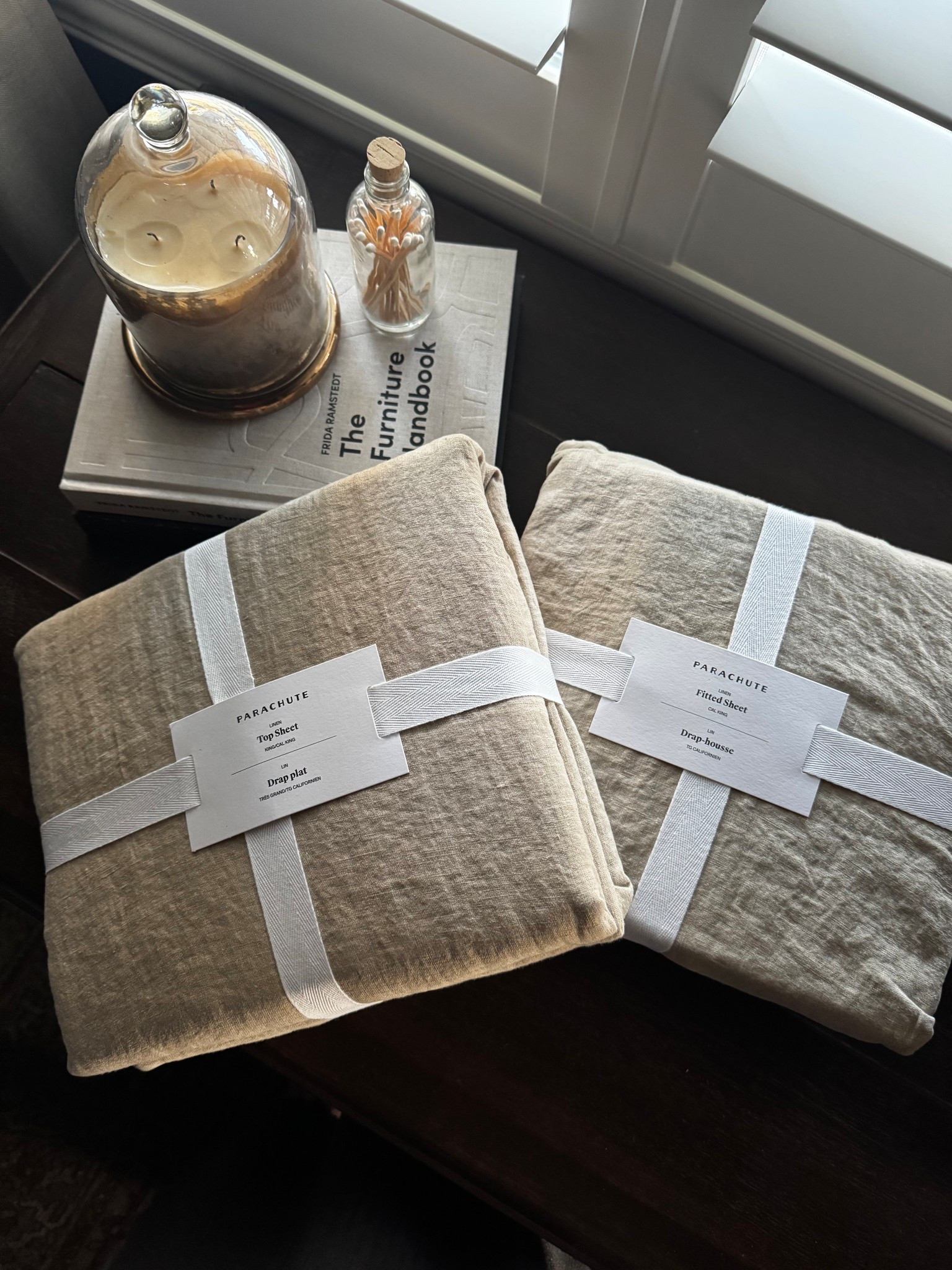 I have been using this home essentials company for years but have not yet tried their linen sheets. So excited to break these babies in. They are going to be so soft after a few washes!

luxury bedding | bedroom | linen sheets | bedroom decor | candle | decorative matches

#LTKHome #LTKFamily #LTKGiftGuide
