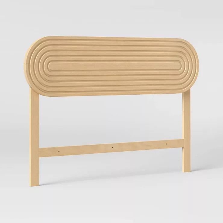 Queen/Full Arched Headboard Natural - Threshold™ | Target