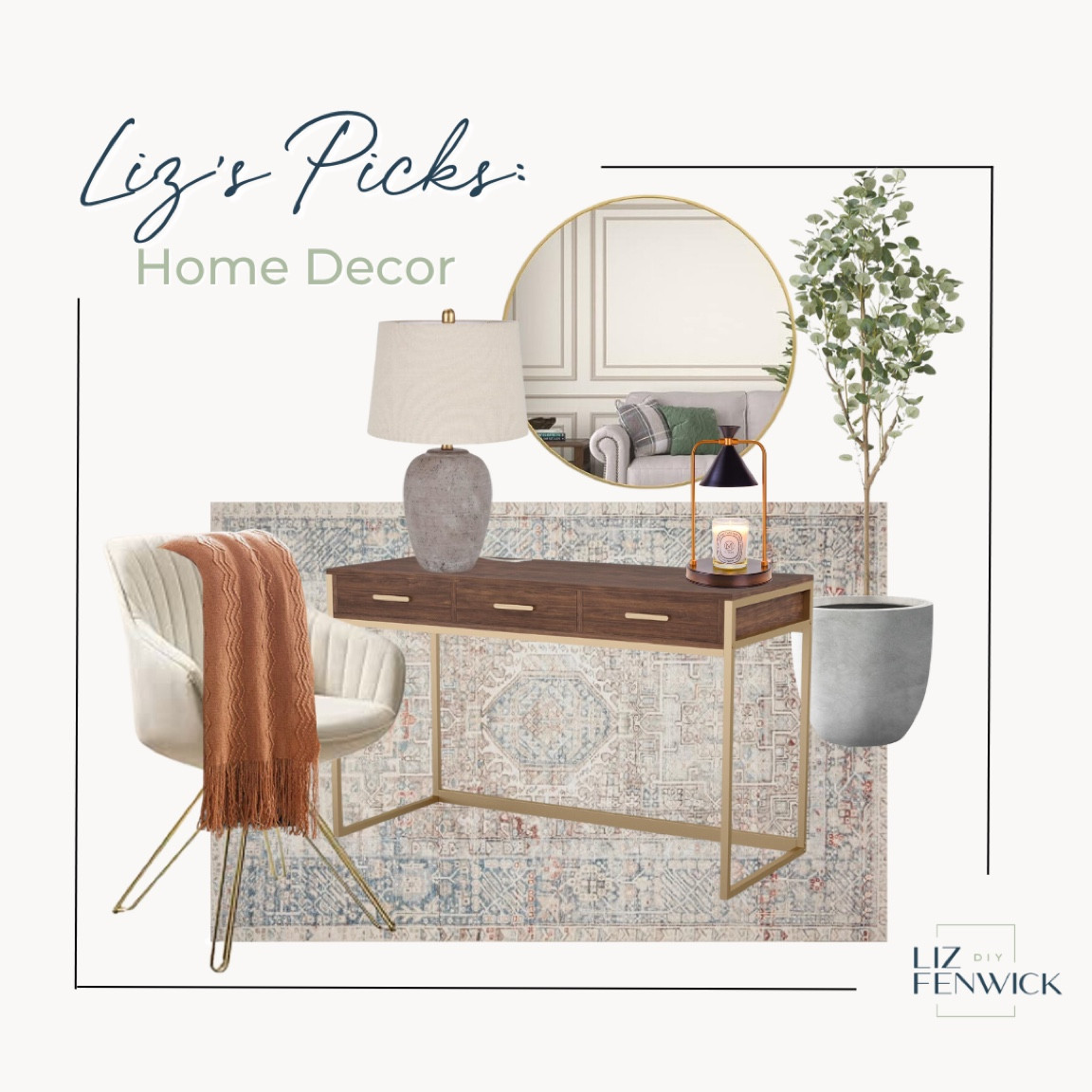 The cutest little office setup inspired by Amazon home decor! 

#LTKSpringSale #LTKhome