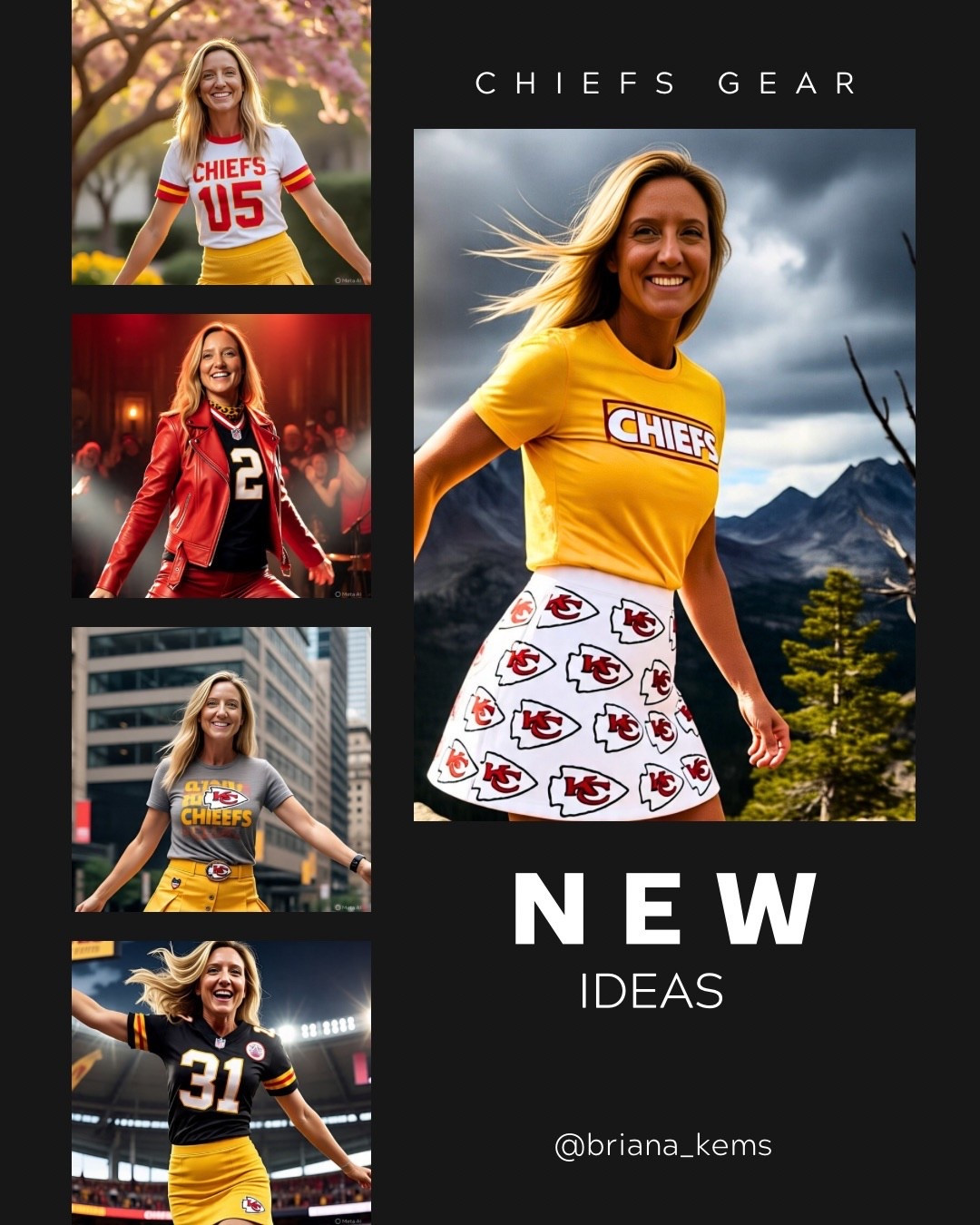 Chiefs game day gear! Let’s do this! ❤️💛🖤🏈

#LTKxVICI 

#LTKStyleTip #LTKSeasonal