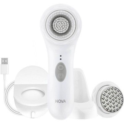 Spa Sciences NOVA Sonic Cleansing Brush with Patented Antimicrobial Brush Bristles | Target