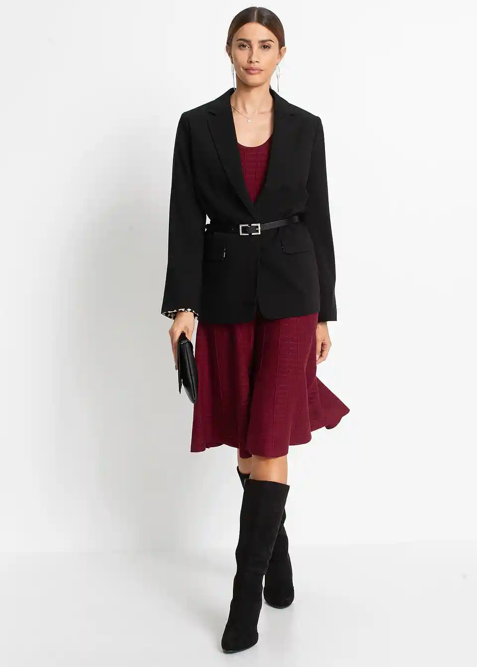 Strickkleid im Streifendesign | Bonprix DE