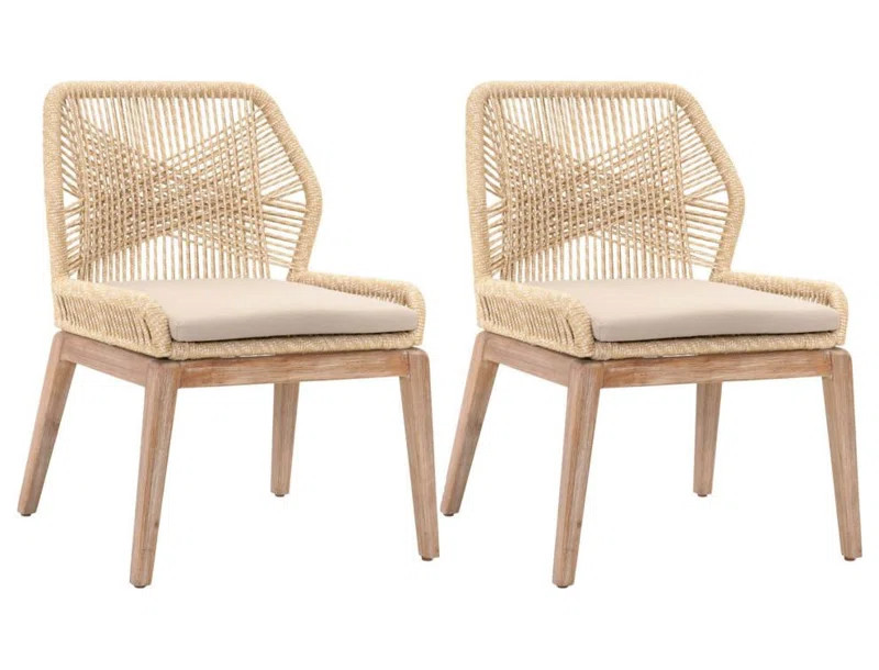 Loom Upholstered Side Chair (Set of 2) | Wayfair North America