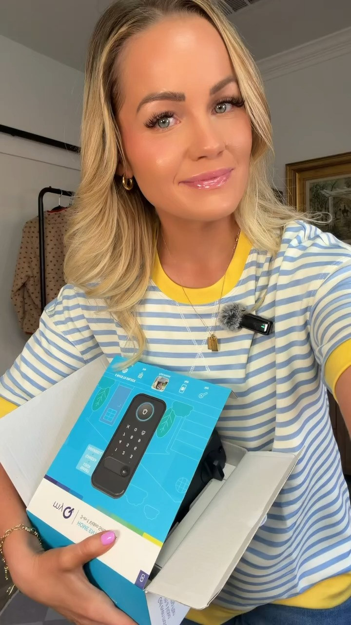 This 3-in-1 smart lock is incredible! The face and fingerprint access is so convenient - no more keys or forgotten codes. The built-in 2K camera with color night vision gives amazing security footage. Love the two-way audio for deliveries and the app control makes it easy to manage. Ultimate home security upgrade!

#SmartLock #VideoDoorbell #HomeSecurty #FaceAccess #SmartHome #LTKHome 

 #LTKHome