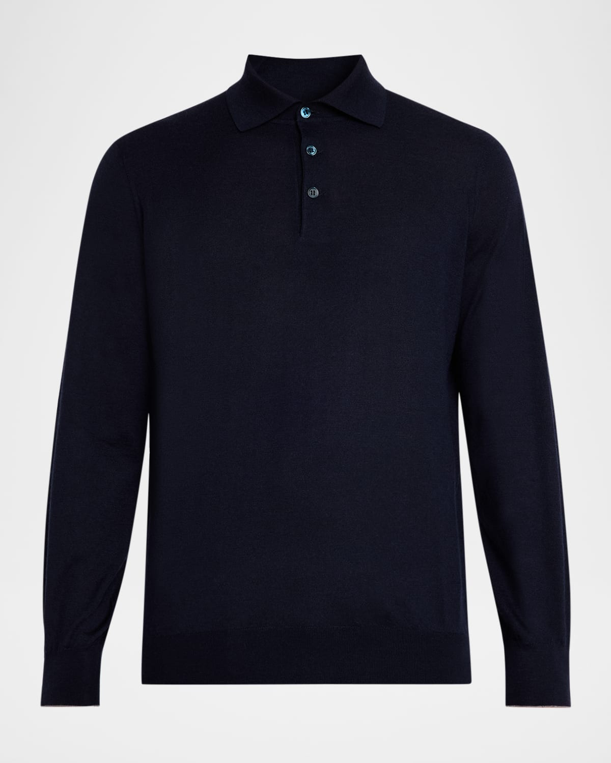 Men & apos;s Cashmere Knit Polo Sweater | Neiman Marcus
