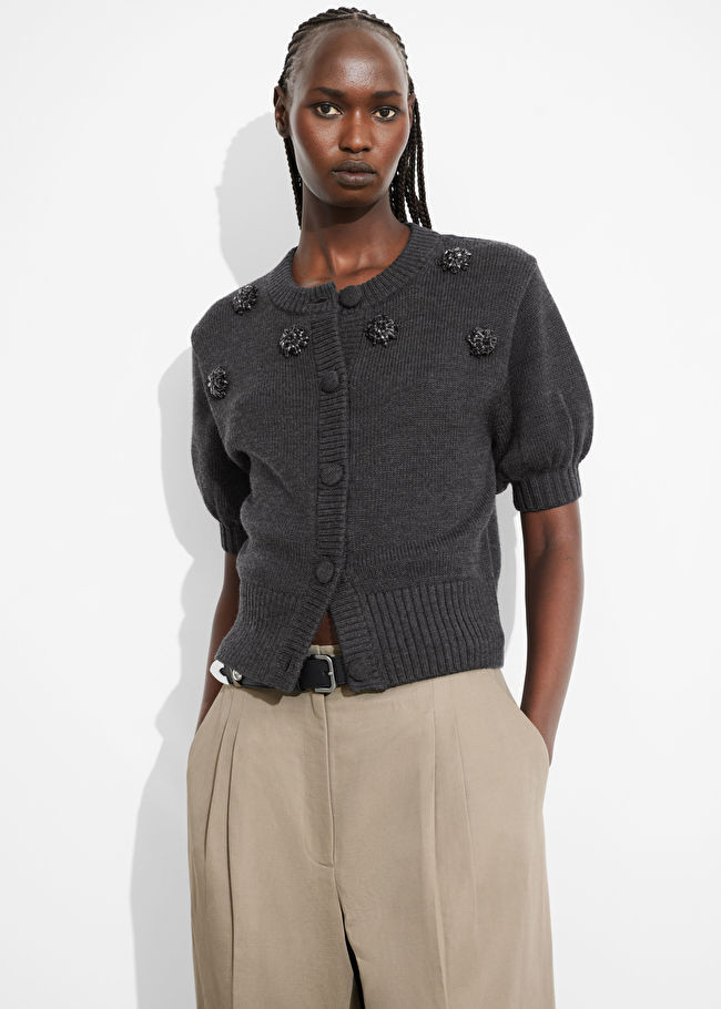 Beaded Merino Cardigan | & Other Stories (EU + UK)