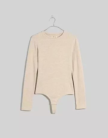 Plus Crewneck Thong Bodysuit | Madewell