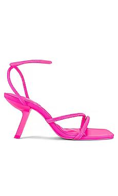 Schutz Shalla Heel in Bright Pink from Revolve.com | Revolve Clothing (Global)
