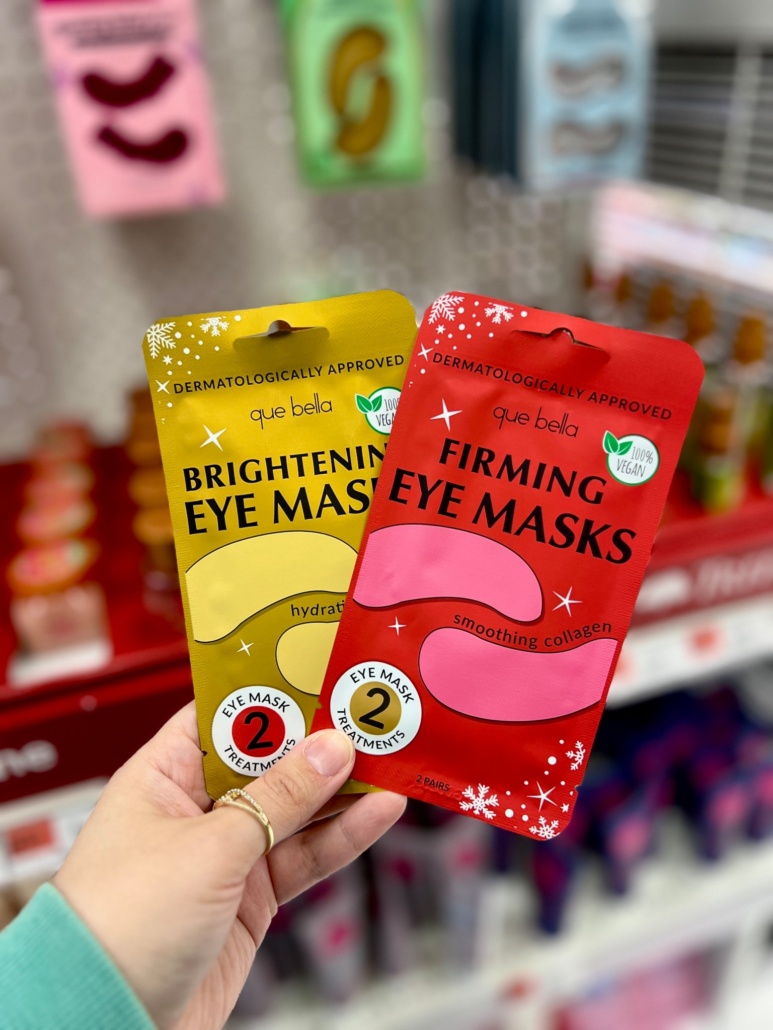 Que Bella Brightening Eye Masks - 2pk

#LTKHoliday #LTKGiftGuide #LTKBeauty