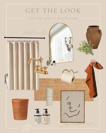 get the look for our earthy guest bathroom 🌿 #guestbathroom #bathroomlinks 

#LTKstyletip #LTKhome #LTKfamily